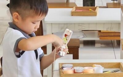 Mindful Moments in the Montessori Practical Life Area